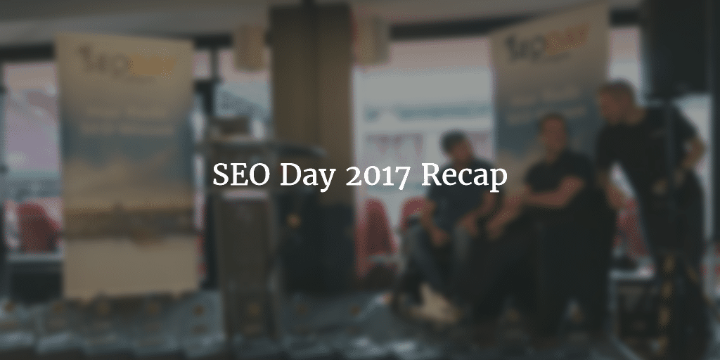 seo day recap