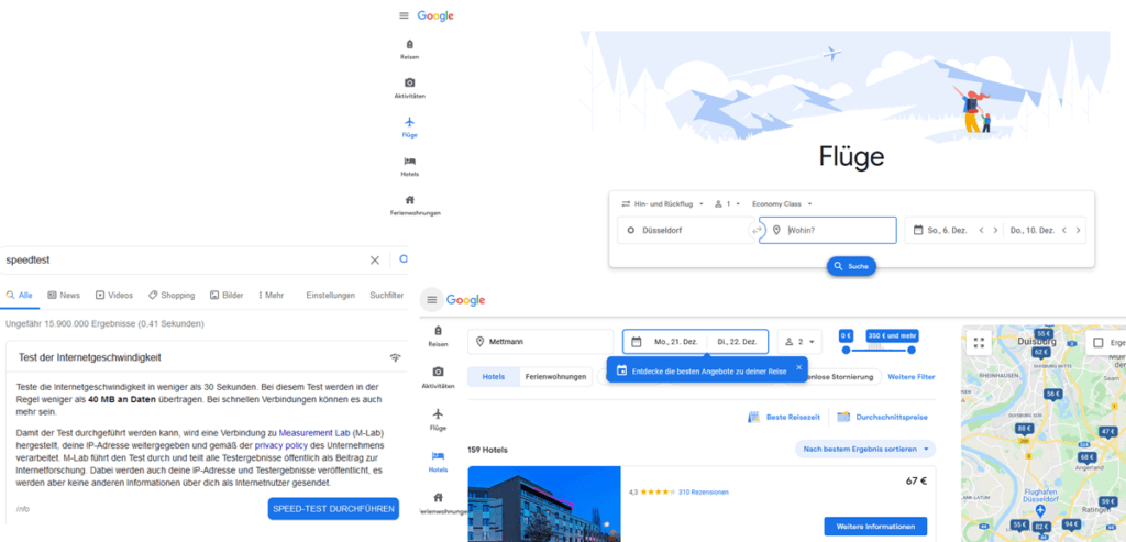 Google Service Beispiele